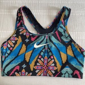 Nike Dri-Fit workout top sports bra size large L